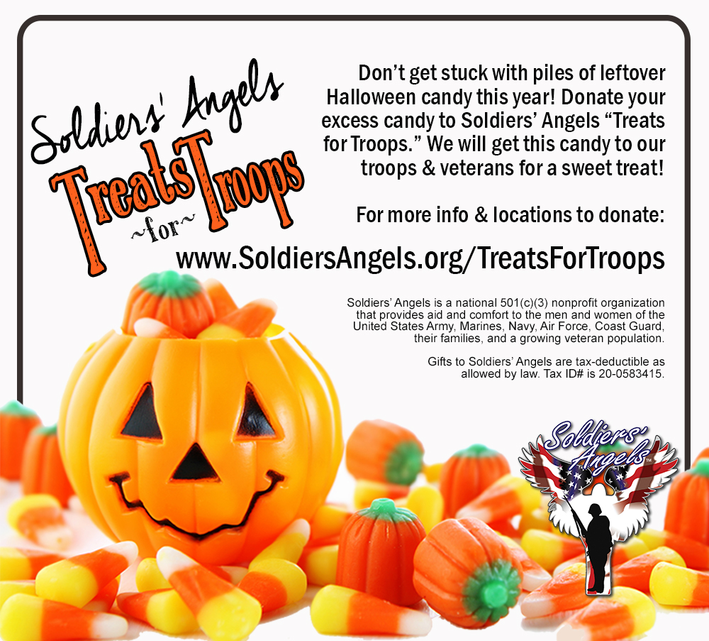 Donate Your Excess Halloween Candy to Give a Sweet Treat to Troops and